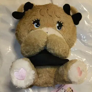 mikko characters BLACK RIBBON 봉제 인형 라떼