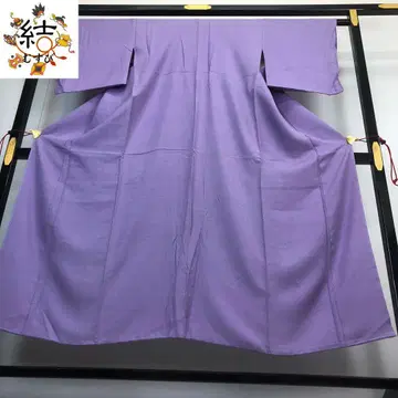 MK-1305 이로무지 용담색 크레이프 원단 패턴