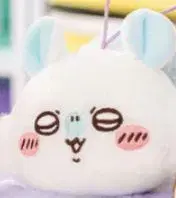 치이카와 (먼작귀) 누워 있는 봉제 인형 마스코트 모몽가