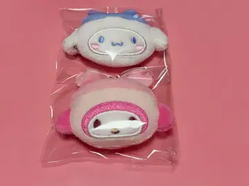 치이카와 산리오 시크릿 헤어 클립 2개 세트