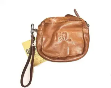 RRL 가죽 코인 케이스 브라운