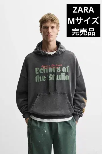 ZARA 자라 프린트 패턴 후디 M 사이즈 완판템