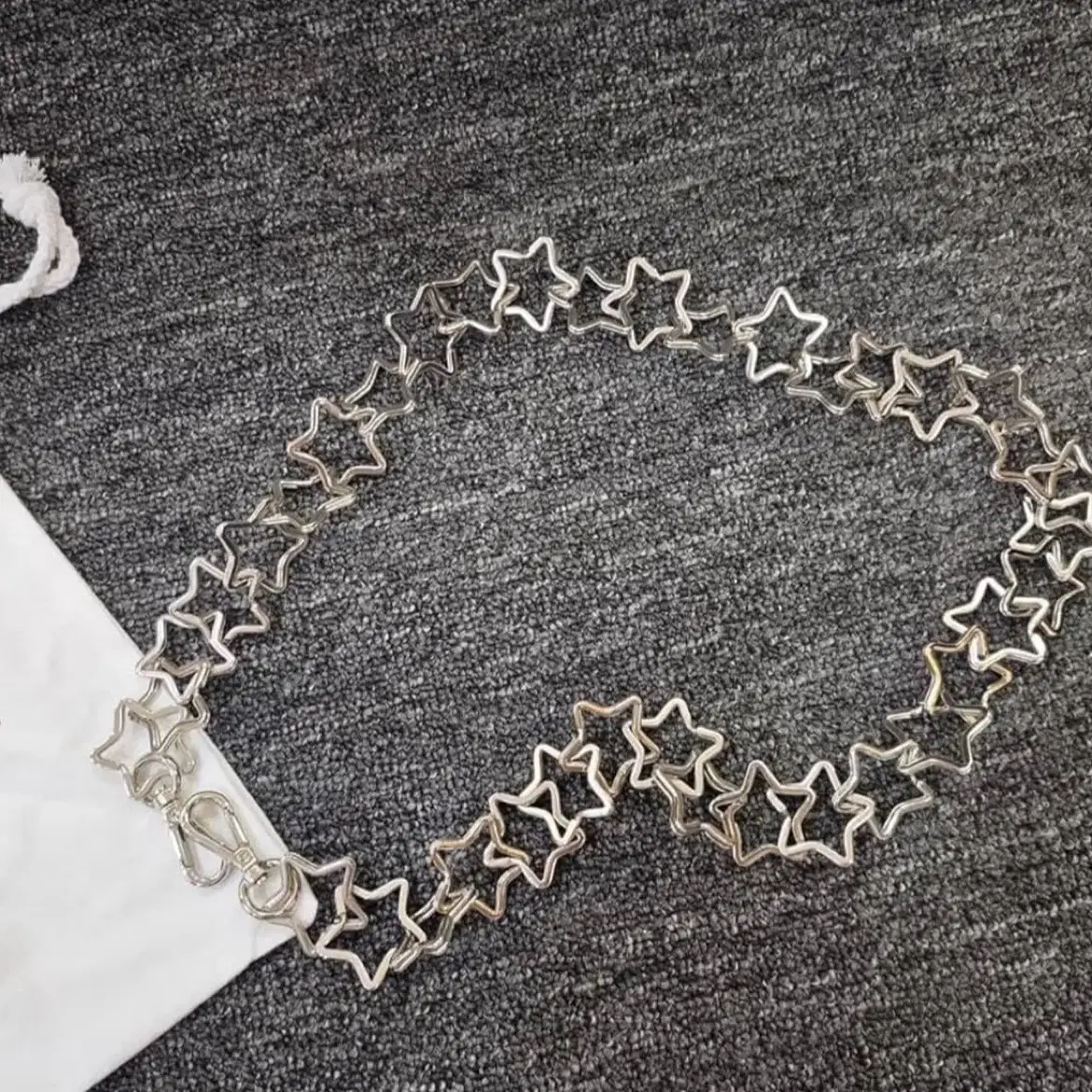 小物 Stefan Cooke STAR STRAP / SILVER STEFAN COOKE / ステファンクック】STAR STRAP | ジャーナル