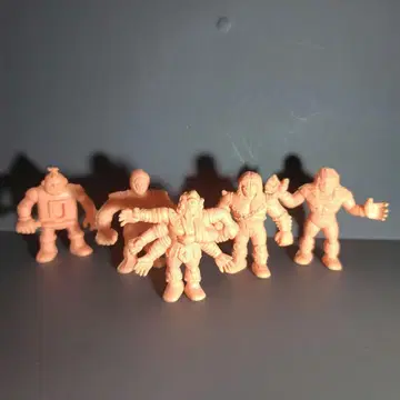당시의 물건 근육맨 지우개 파트 17 5개