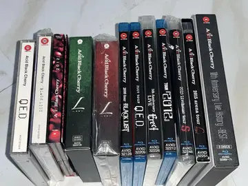 Acid black cherry CD 5장, DVD 7장 세트