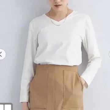 새상품 그린 라벨 베어 스무스 V 넥 롱 슬리브 풀오버