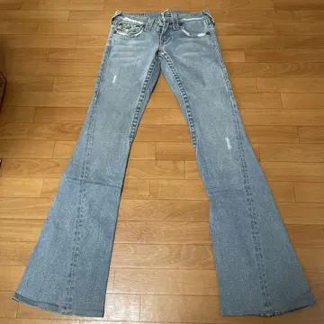 데님 팬츠 TRUE RElIGION 인디고 사이즈 24