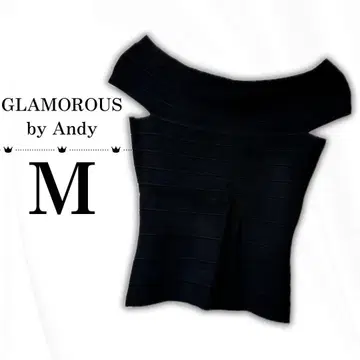 GLAMOROUS by Andy 오프숄더 블랙 M 사이즈