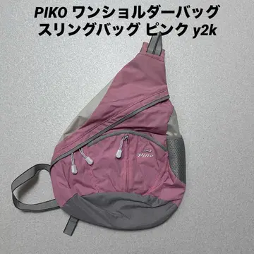 PIKO 원숄더백 슬링백 핑크 y2k