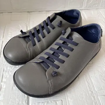 캠퍼 페우카미 가죽 스니커즈 그레이 25.5cm
