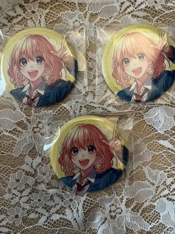 HoneyWorks 10주년 캔뱃지 세토구치 히나 3종