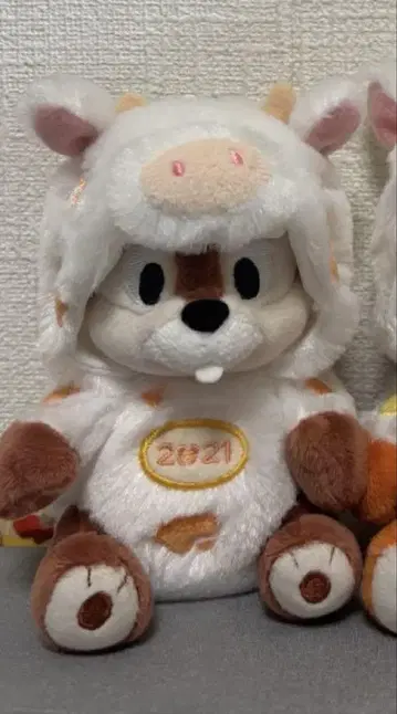 칩과 데일 띠 봉제 인형 키링