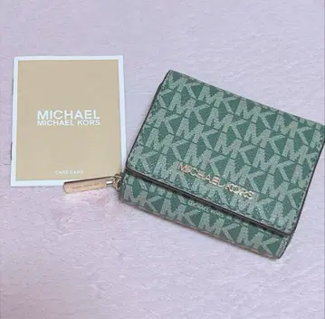 마이클코어스 MICHEAL KORS 삼중 접이식 지갑