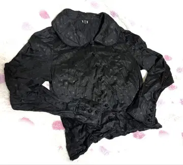 BPN 블랙 피스 나우 도트 블라우스 블랙