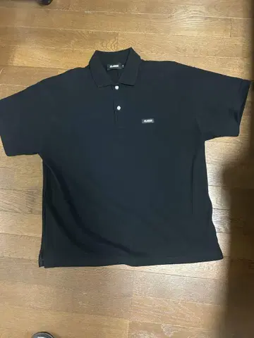 XLARGE 블랙 피케 셔츠
