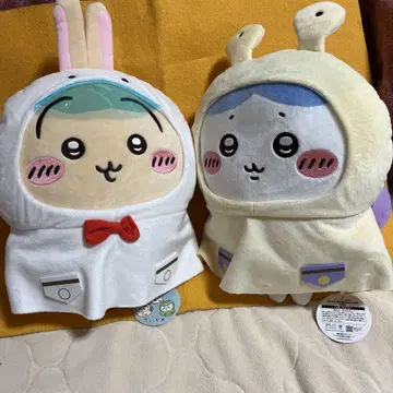 치이카와 (먼작귀) 비오는 날 BIG 봉제 인형 하치와레 토끼
