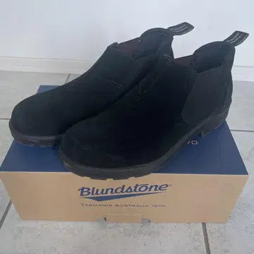 BLUNDSTONE 블런드스톤 스웨이드 블랙