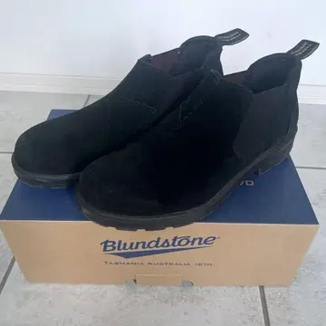 BLUNDSTONE 블런드스톤 스웨이드 블랙
