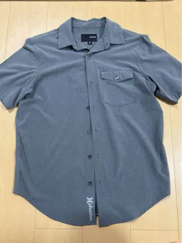 Hurley 반팔 셔츠 S 사이즈 그레이