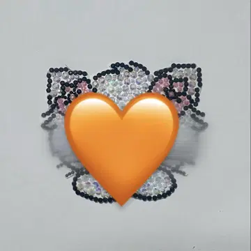 부채 데코 데코 부품 고양이