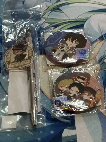 문호 스트레이독스 캔뱃지 샤펜