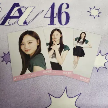 노기자카46 브로마이드 매실 미나미 프릴 미니 스커트 컴프