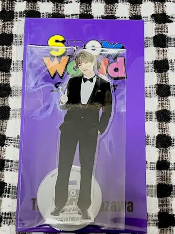 SnowMan 후카사와 타츠야 아크릴 스탠드 Snow World