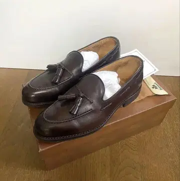 Berwick 태슬 로퍼 UK6.5 다크 브라운