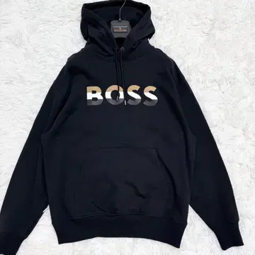 오타니 선수 착용 L 오버 사이즈 미사용급 BOSS BIG 로고 후드티