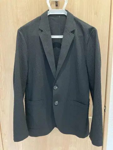 THE SHOP TK 블랙 시어서커 자켓 M