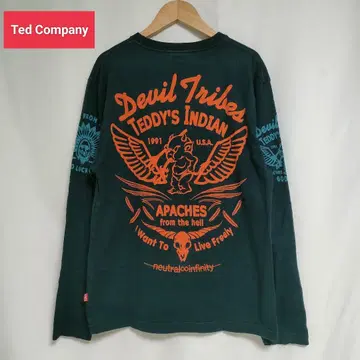 Ted Company 테드맨 롱 슬리브 L 사이즈 블랙