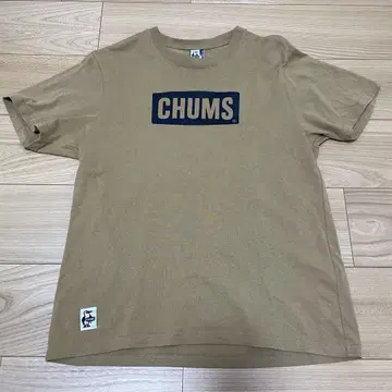 CHUMS 로고 프린트 티셔츠 M 사이즈