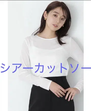 내추럴 뷰티 베이직 시어 티셔츠