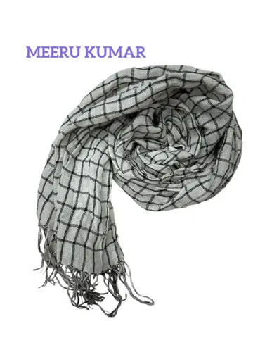 MEERU KUMAR 네루 쿠마르 린넨 100% 스톨