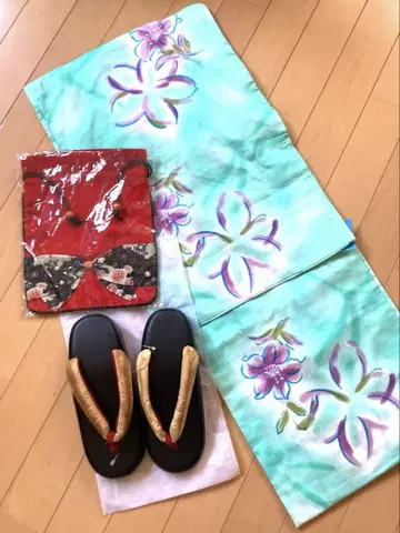새상품 고급 오동나무 나막신 프리 사이즈