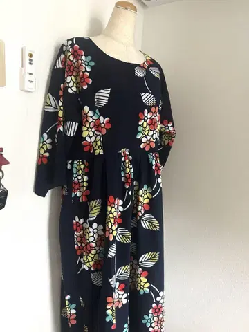유카타 리메이크 심플 원피스