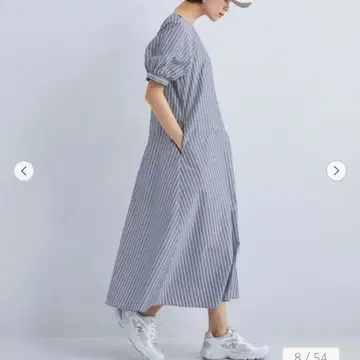 그린 라벨 릴랙싱 스트라이프 원피스 새상품급
