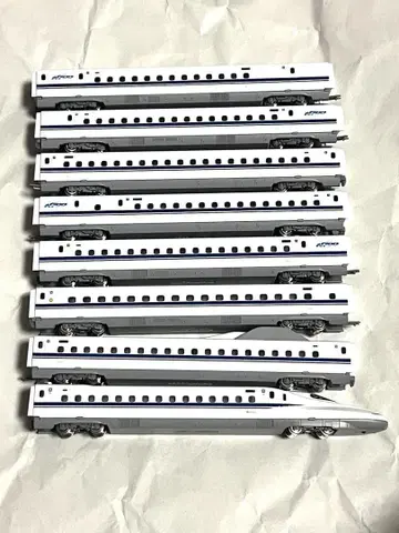 N700계 신칸센 8량 tomix 라이트 점등 확인 완료