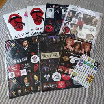 Acid Black Cherry [미개봉] 스티커 9종 세트