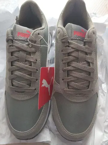 PUMA 504ST 러너 V2NL 그레이 23.0cm 푸마 스니커즈