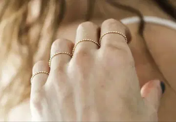 plage Gabriela Artigas BALL CHAIN 반지