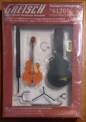 중고 미개봉 GRETSCH 6120 1/8 스케일 피규어 세트
