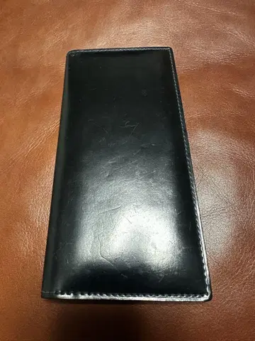 간조 SHELL CORDOVAN 2 (쉘 코도반 2) 바닥 없는 장지갑