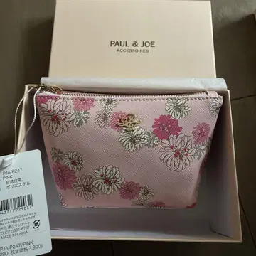 PAUL & JOE 꽃무늬 파우치 핑크