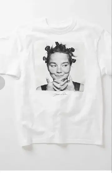 Bjork 비요크 Jann Lipka 티셔츠