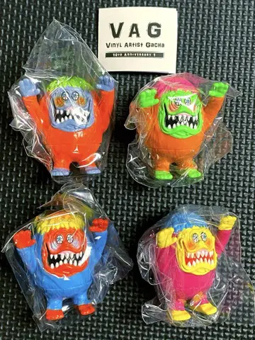 VAG 가챠 SHELTERBANK VONGO 4개 세트