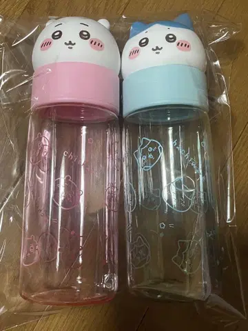 치이카와 (먼작귀) 얼굴 마이 보틀 2개 세트 미사용