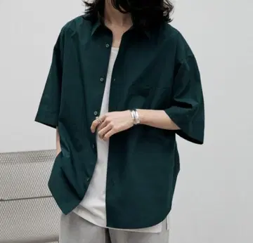 미크로 스팬 베이직 와이드 H/S 셔츠