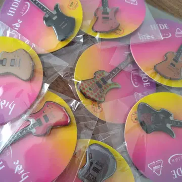 hide 60th 핀즈 캡슐 vol.2 기타 컬렉션 8종 세트