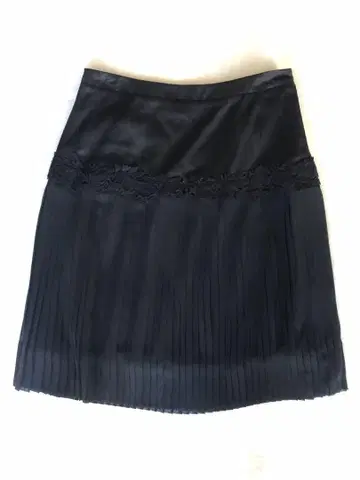SCERVINO STREET 블랙 플리츠 스커트